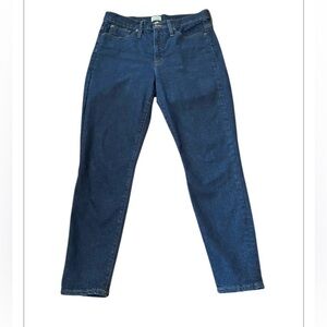 J.Crew Women’s Dark Wash jeans 9” high rise toothpick size 31